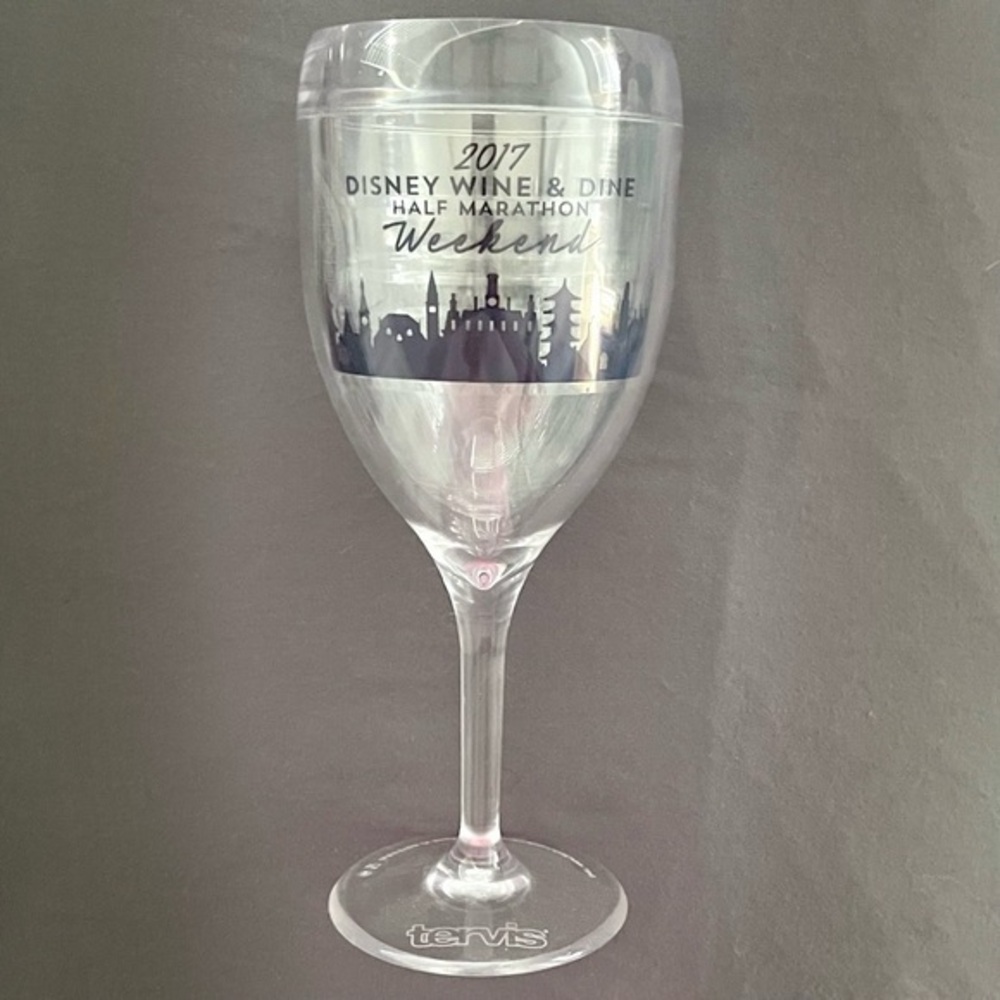 Disney Wine and Dine Half Marathon Weekend 2017 Tervis Wine Glass!